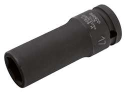 BAHCO K7806M 1/2" Square Drive Deep Impact Socket With Metric Hex - Premium Impact Socket from BAHCO - Shop now at Yew Aik.