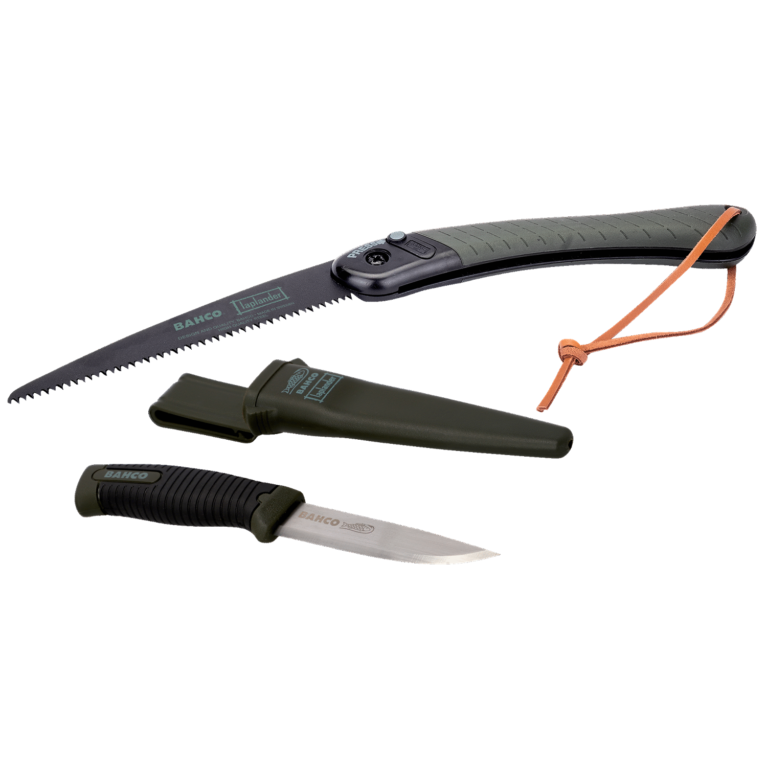 BAHCO LAP-KNIFE Foldable Saw and Knife Laplander Set - Premium Laplander Set from BAHCO - Shop now at Yew Aik.