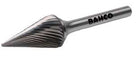 BAHCO M Tungsten Carbide Rotary Burr Conical Pointed Nose - Premium Carbide Rotary Burr from BAHCO - Shop now at Yew Aik.