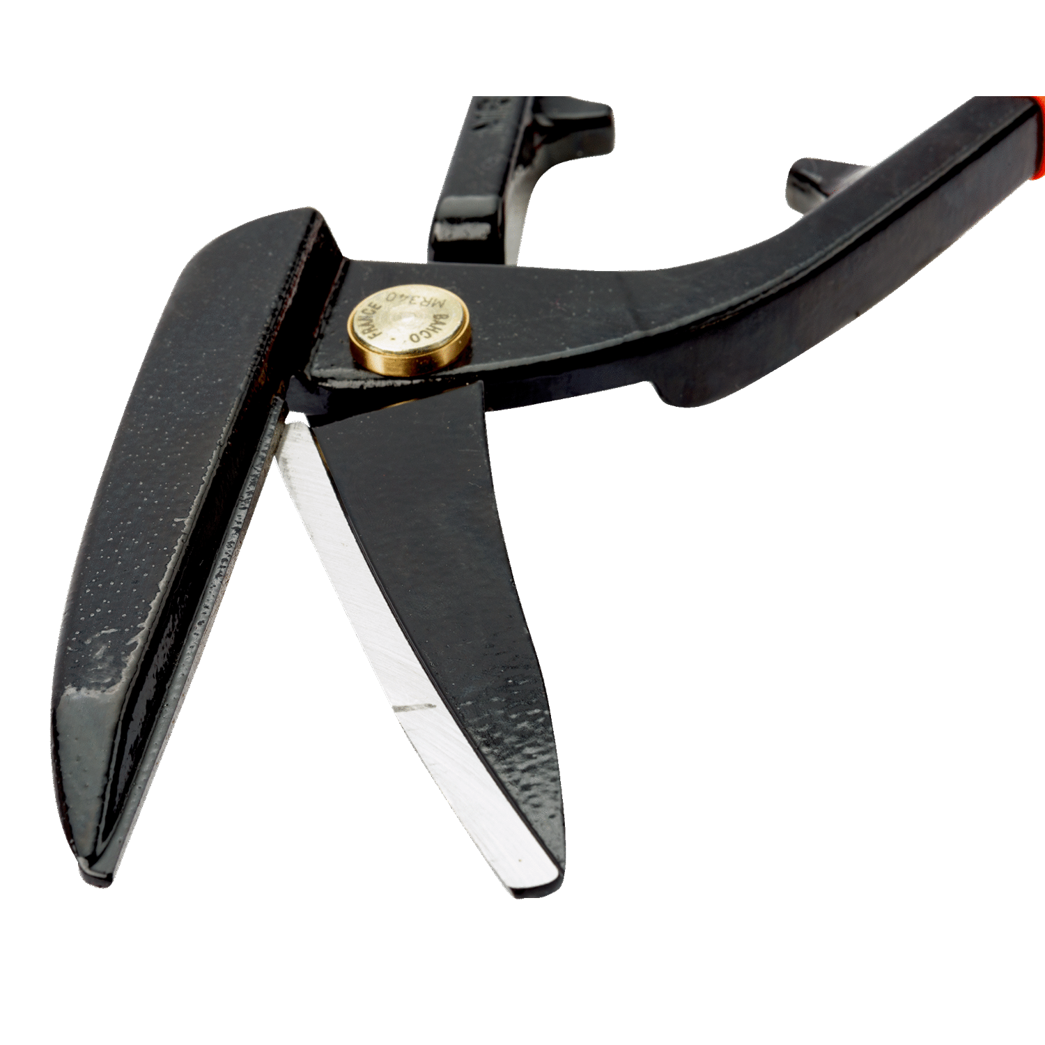 BAHCO MR340 Long Straight Cut Pass-Through Metal Shears - Premium Shears from BAHCO - Shop now at Yew Aik.