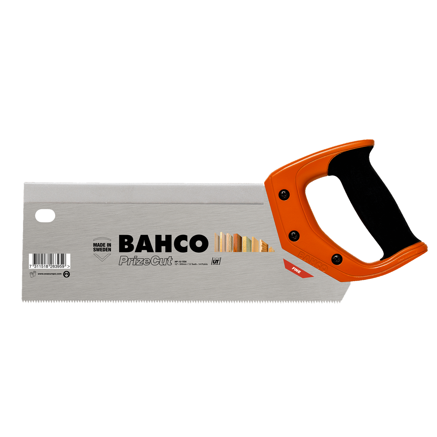 BAHCO NP-TEN PrizeCut Tenon Handsaw for Fine - 15"/16" - Premium Handsaw from BAHCO - Shop now at Yew Aik.
