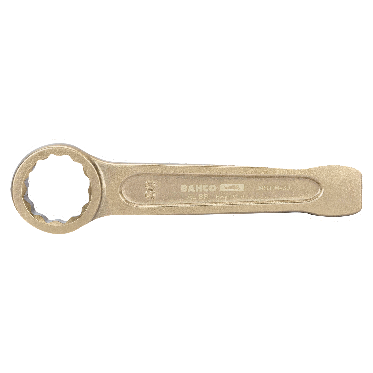 BAHCO NS104 Non-Sparking Slogging Ring Wrench Aluminium Bronze - Premium Slogging Ring Wrench from BAHCO - Shop now at Yew Aik.