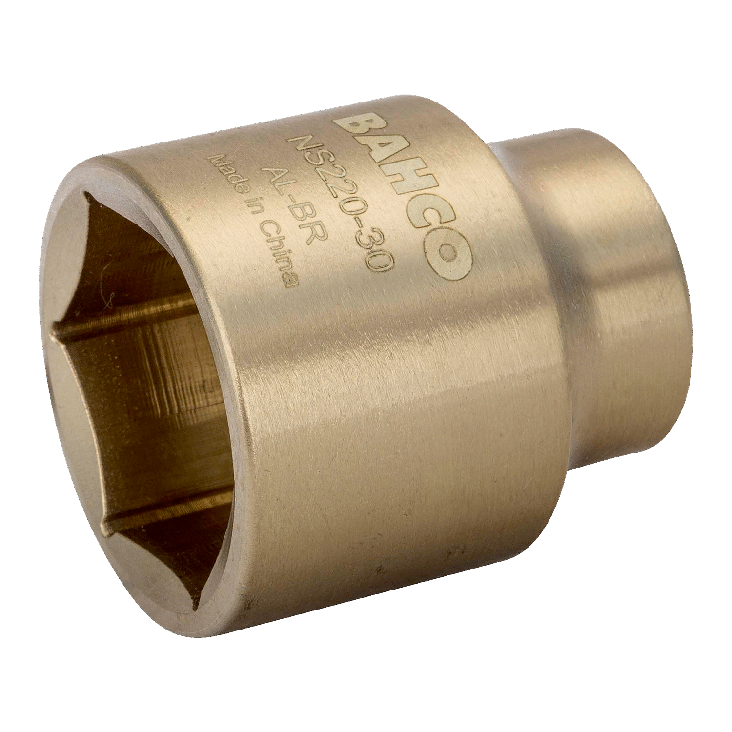 BAHCO NS220 1/2" Hexagon Socket Metric Profile Alumunium Bronze - Premium 1/2" Hexagon Socket Metric from BAHCO - Shop now at Yew Aik.