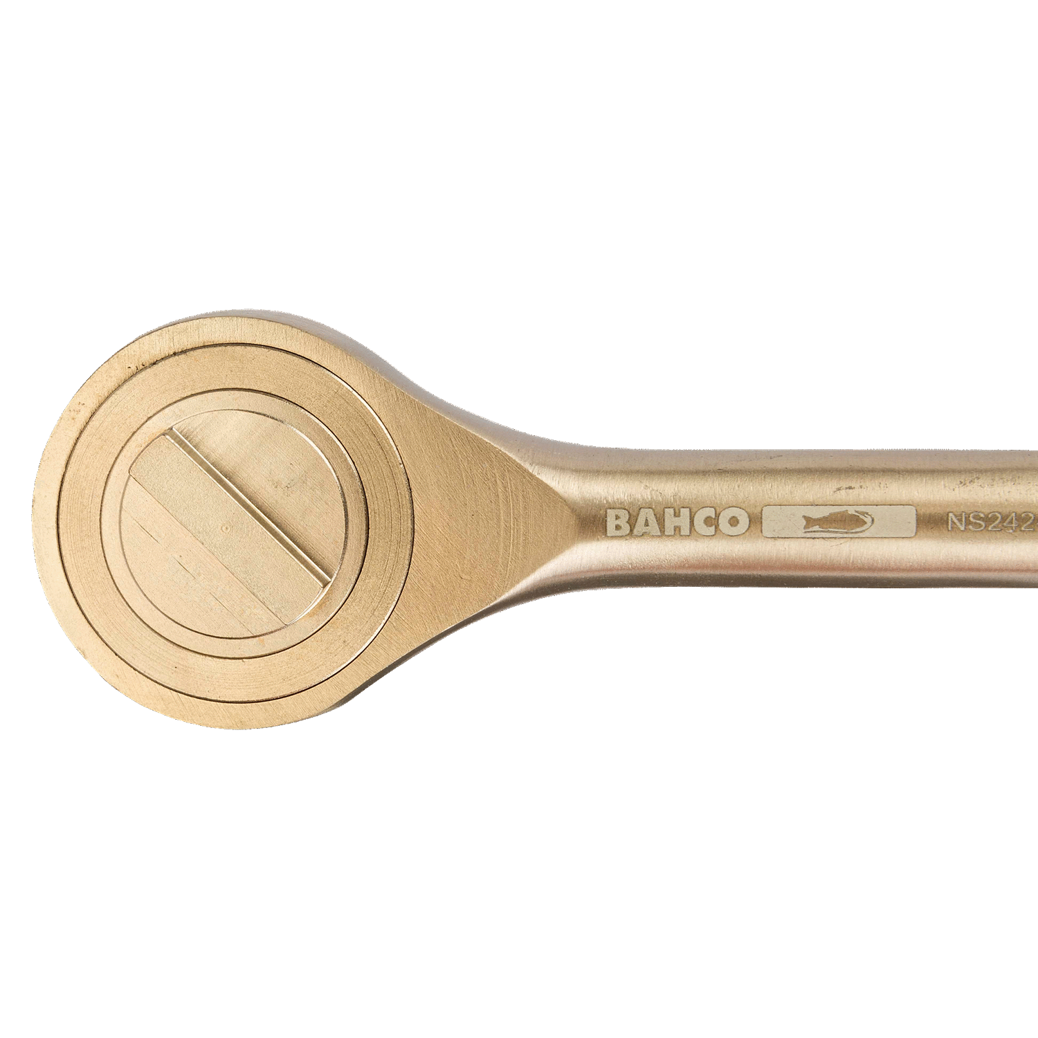 BAHCO NS242 Non-Sparking Reversible Ratchet Aluminium Bronze - Premium Reversible Ratchet from BAHCO - Shop now at Yew Aik.