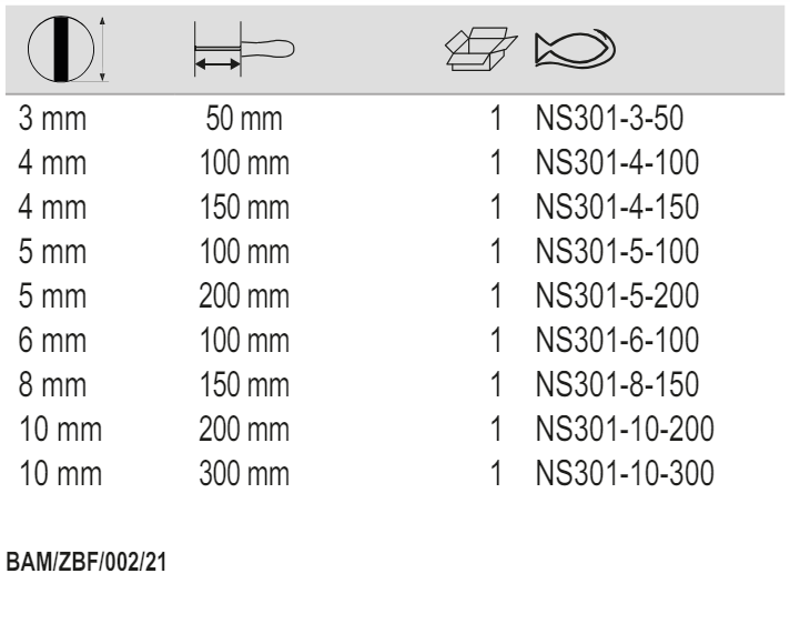 BAHCO NS301 Electrician Flat Tipped Screwdriver Aluminium Bronze - Premium Flat Tipped Screwdriver from BAHCO - Shop now at Yew Aik.