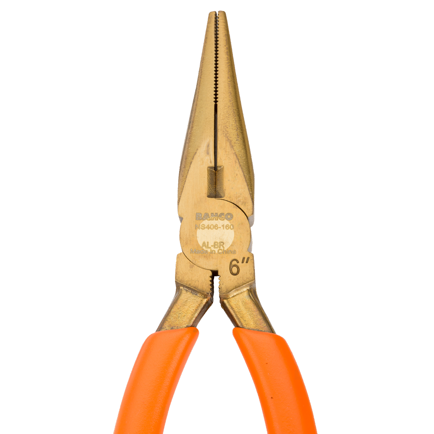 BAHCO NS406 Non-Sparking Long Nose Plier Aluminium Bronze - Premium Long Nose Plier from BAHCO - Shop now at Yew Aik.