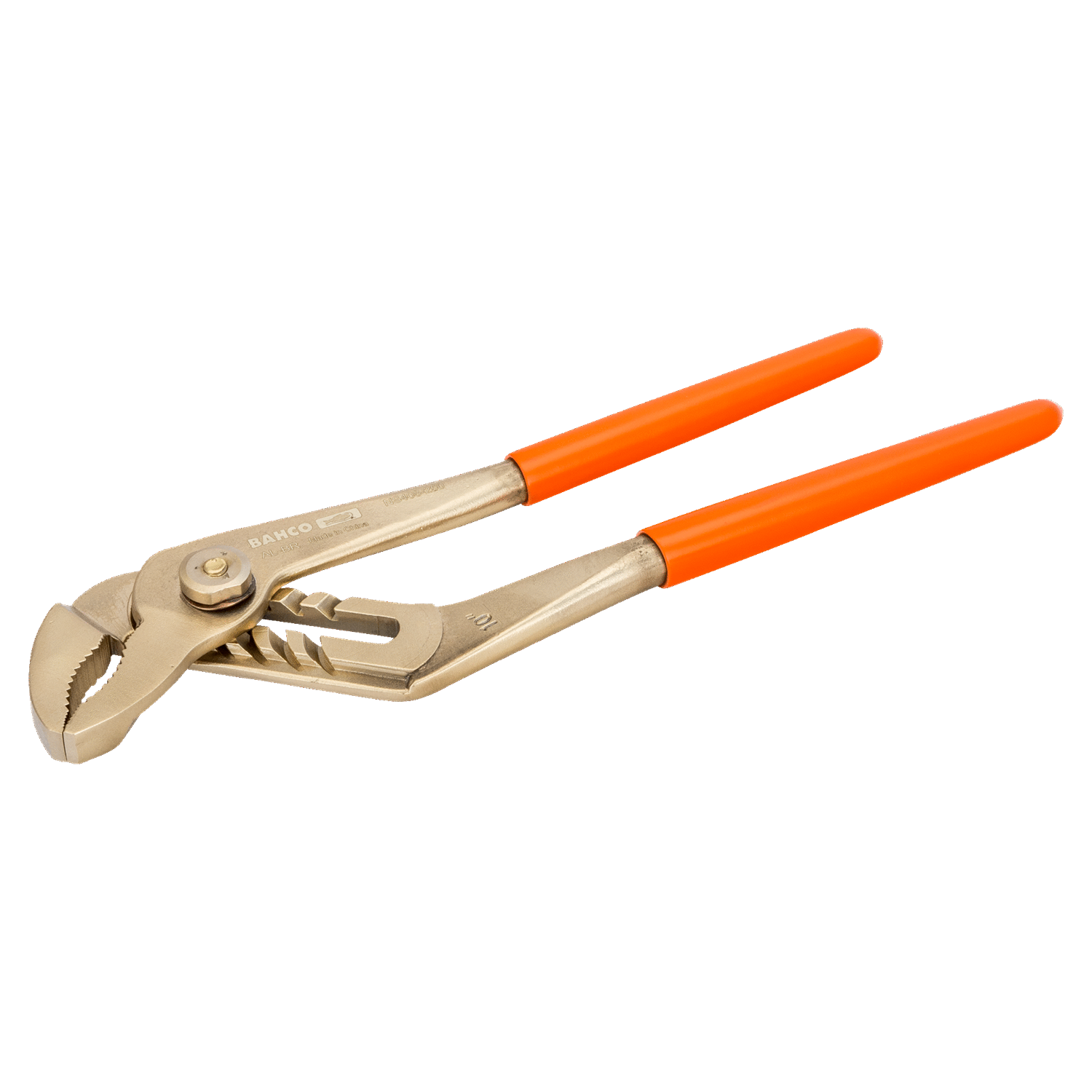 BAHCO NS408 Non-Sparking Groove Joint Plier Aluminium Bronze - Premium Groove Joint Plier from BAHCO - Shop now at Yew Aik.