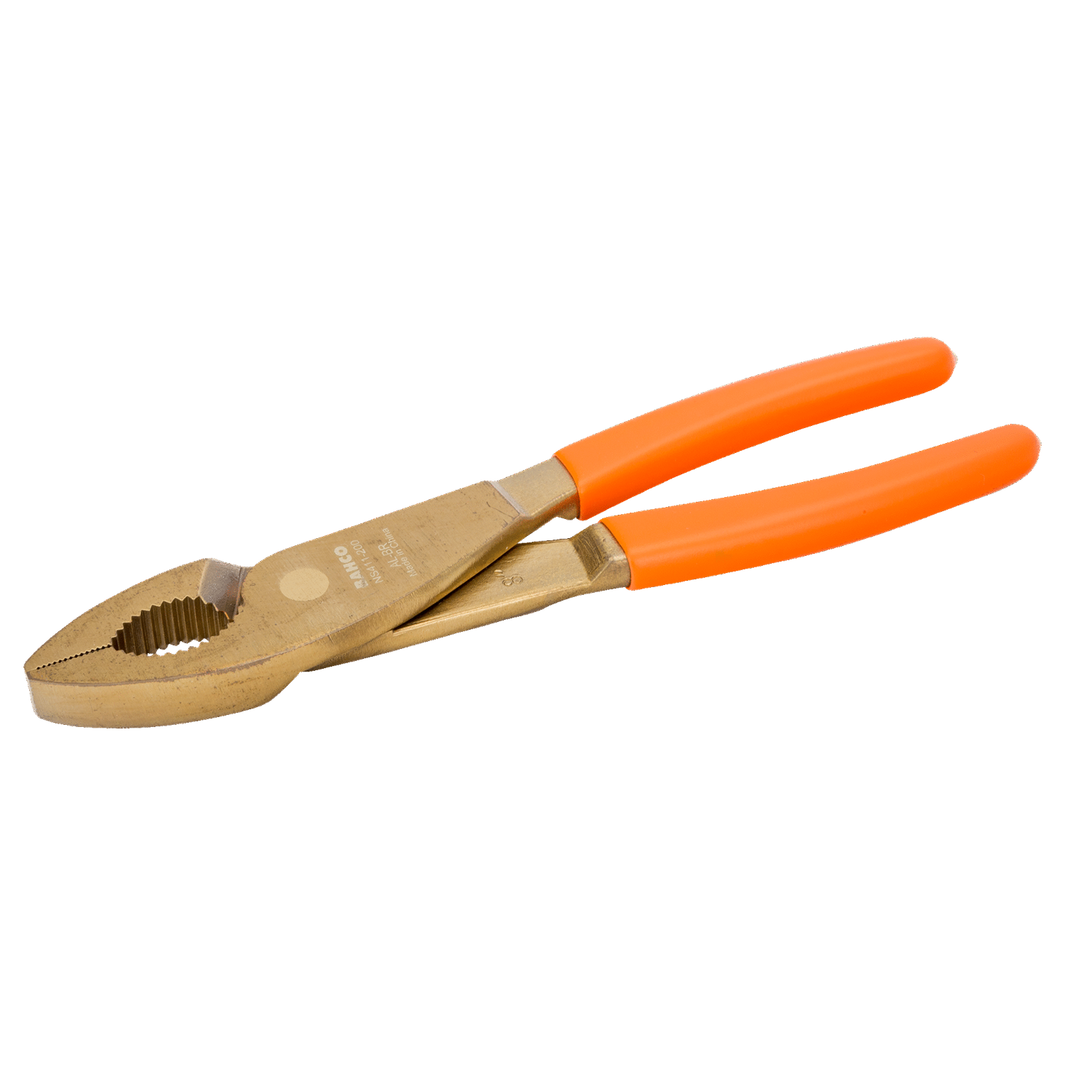 BAHCO NS411 Non-Sparking Gas Plier Aluminium Bronze (BAHCO Tools) - Premium Gas Plier from BAHCO - Shop now at Yew Aik.