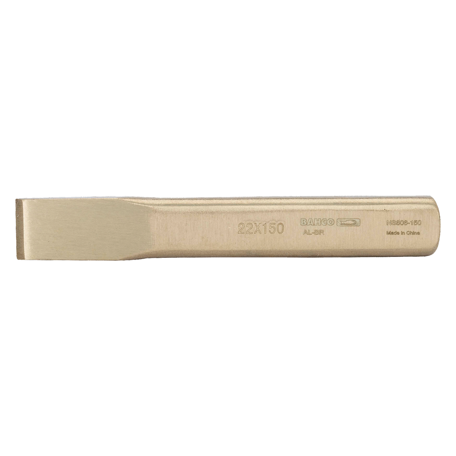 BAHCO NS606 Non-Sparking Flat Chisel Aluminium Bronze - Premium Flat Chisel from BAHCO - Shop now at Yew Aik.