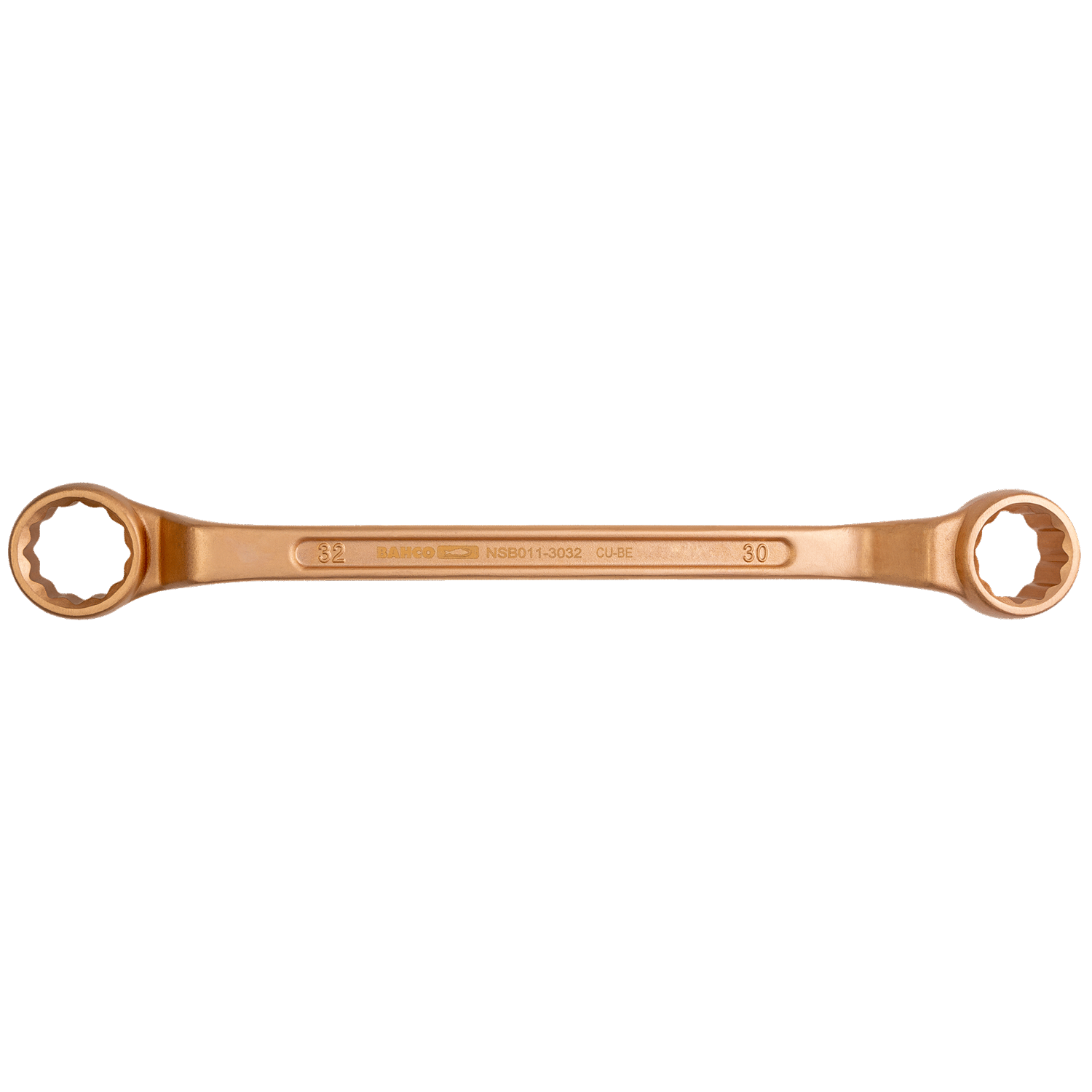 BAHCO NSB011 Offset Double Ring Ended Wrench Copper Beryllium - Premium Offset Double Ring Ended Wrench from BAHCO - Shop now at Yew Aik.