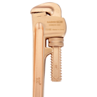 BAHCO NSB200 Non-Sparking Heavy Duty Pipe Wrench Copper Beryllium - Premium Pipe Wrench from BAHCO - Shop now at Yew Aik.