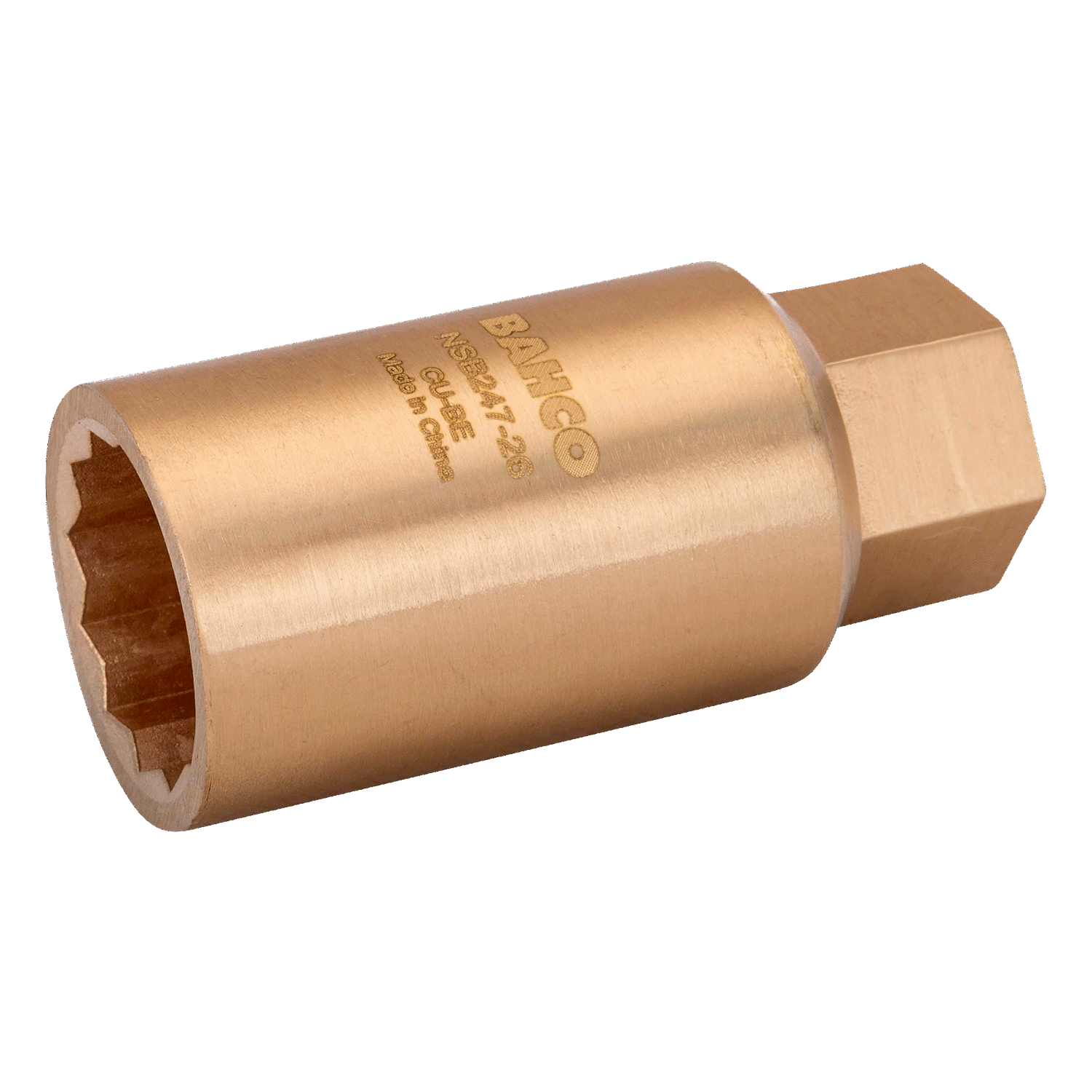 BAHCO NSB247 1/2" Bi-Hexagon Socket Inches Copper Berylium - Premium 1/2" Bi-Hexagon Socket Inches from BAHCO - Shop now at Yew Aik.