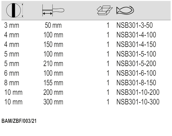 BAHCO NSB301 Electrician Flat Tipped Screwdriver Copper Beryllium - Premium Flat Tipped Screwdriver from BAHCO - Shop now at Yew Aik.