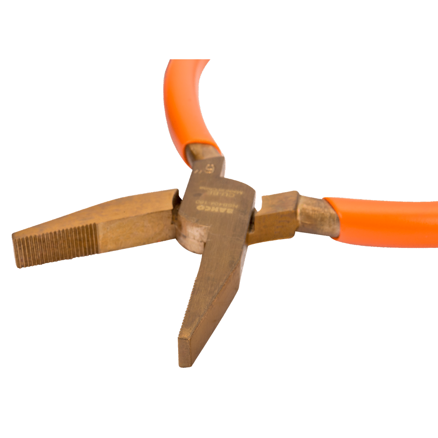 BAHCO NSB404 Non-Sparking Long Flat Nose Plier Copper Beryllium - Premium Flat Nose Plier from BAHCO - Shop now at Yew Aik.