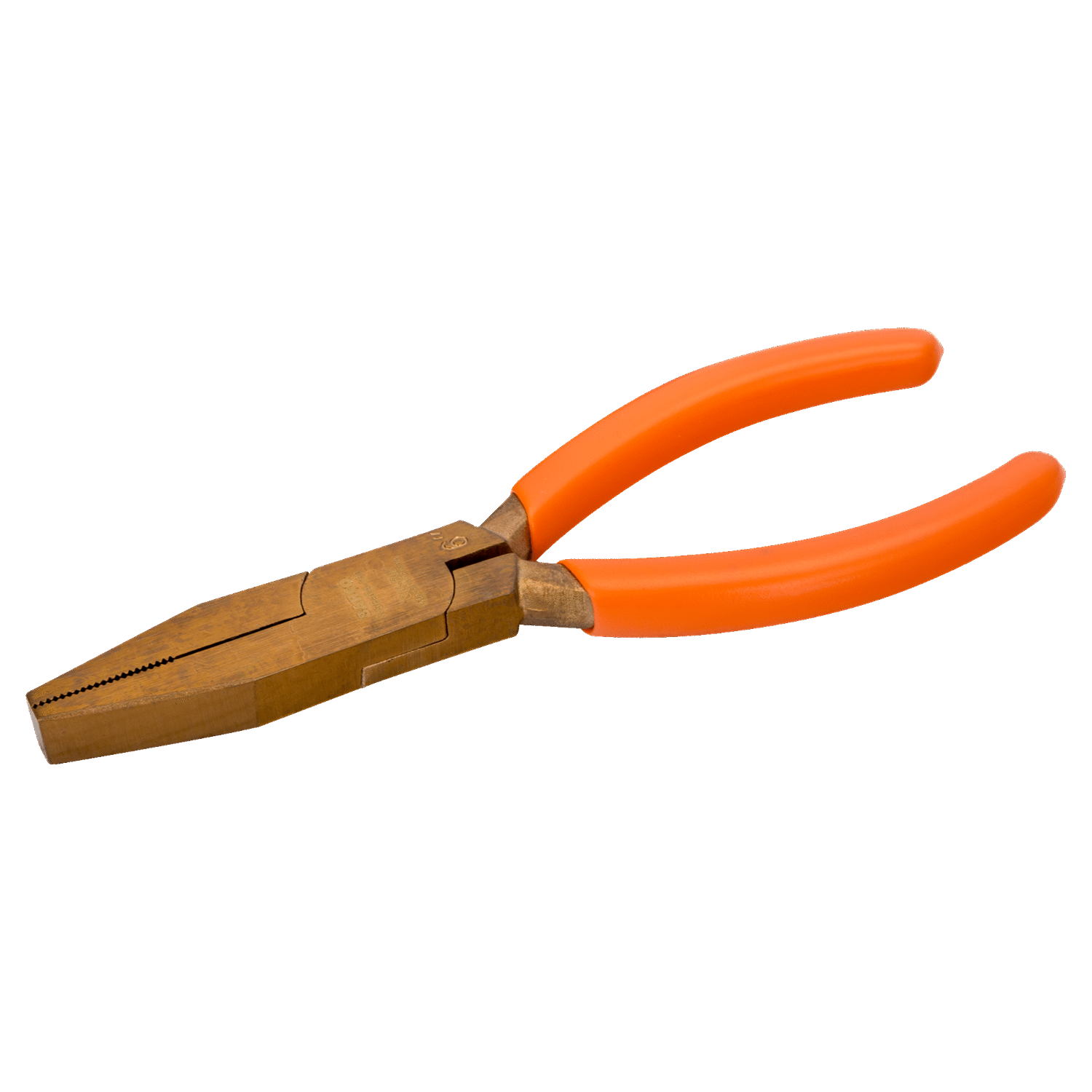 BAHCO NSB404 Non-Sparking Long Flat Nose Plier Copper Beryllium - Premium Flat Nose Plier from BAHCO - Shop now at Yew Aik.