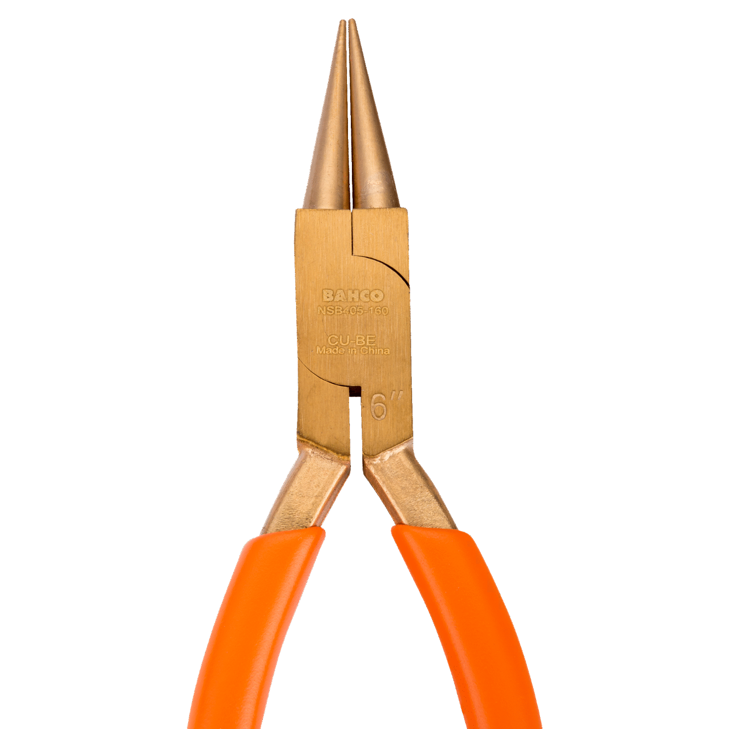 BAHCO NSB405 Non-Sparking Round Nose Plier Copper Beryllium - Premium Round Nose Plier from BAHCO - Shop now at Yew Aik.