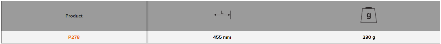 BAHCO P278 One Point Hoes with Long Metal Rod - 455 mm - Premium Hoes from BAHCO - Shop now at Yew Aik.