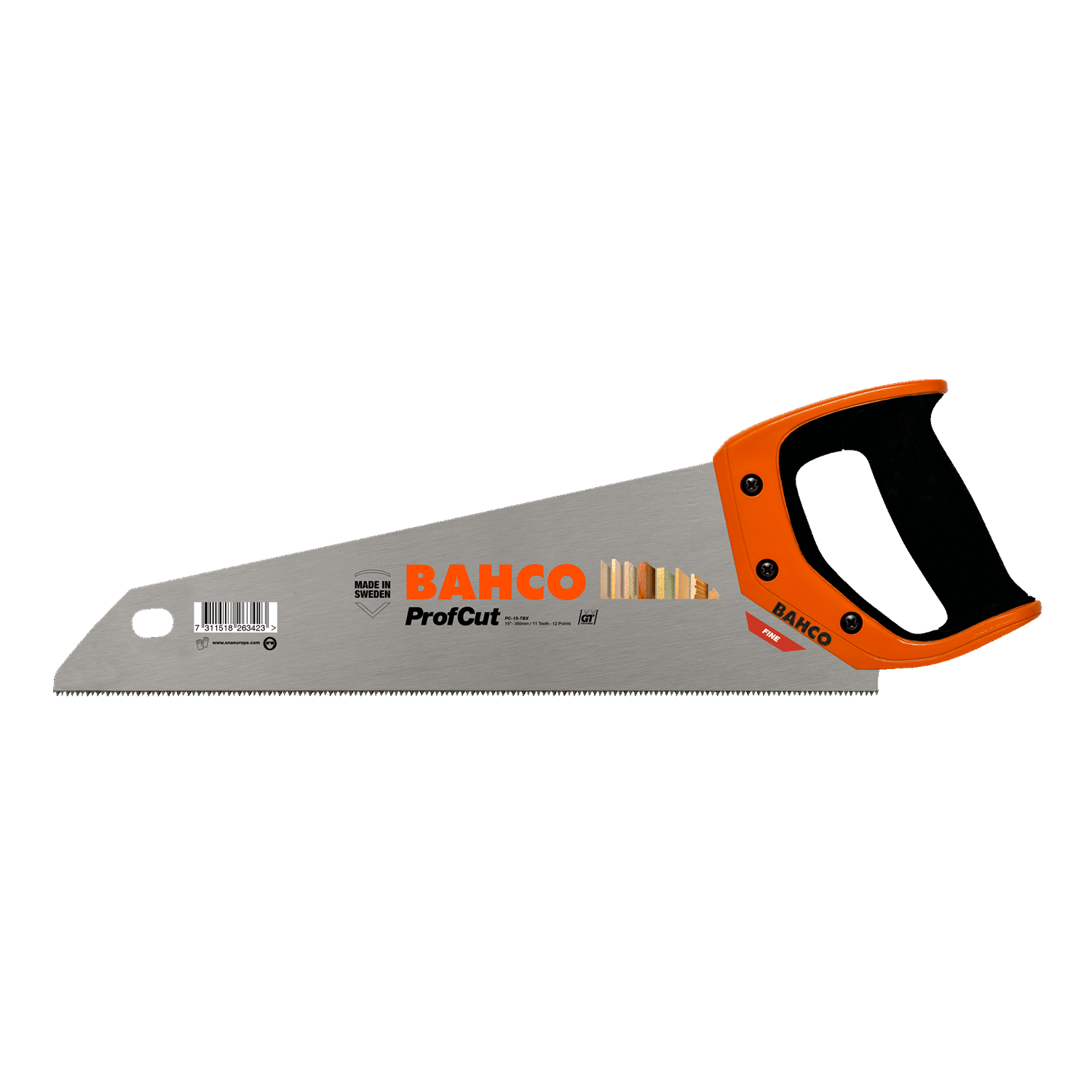 BAHCO PC-TBX ProfCut Toolbox Handsaw for Thick Materials - Premium Handsaw from BAHCO - Shop now at Yew Aik.