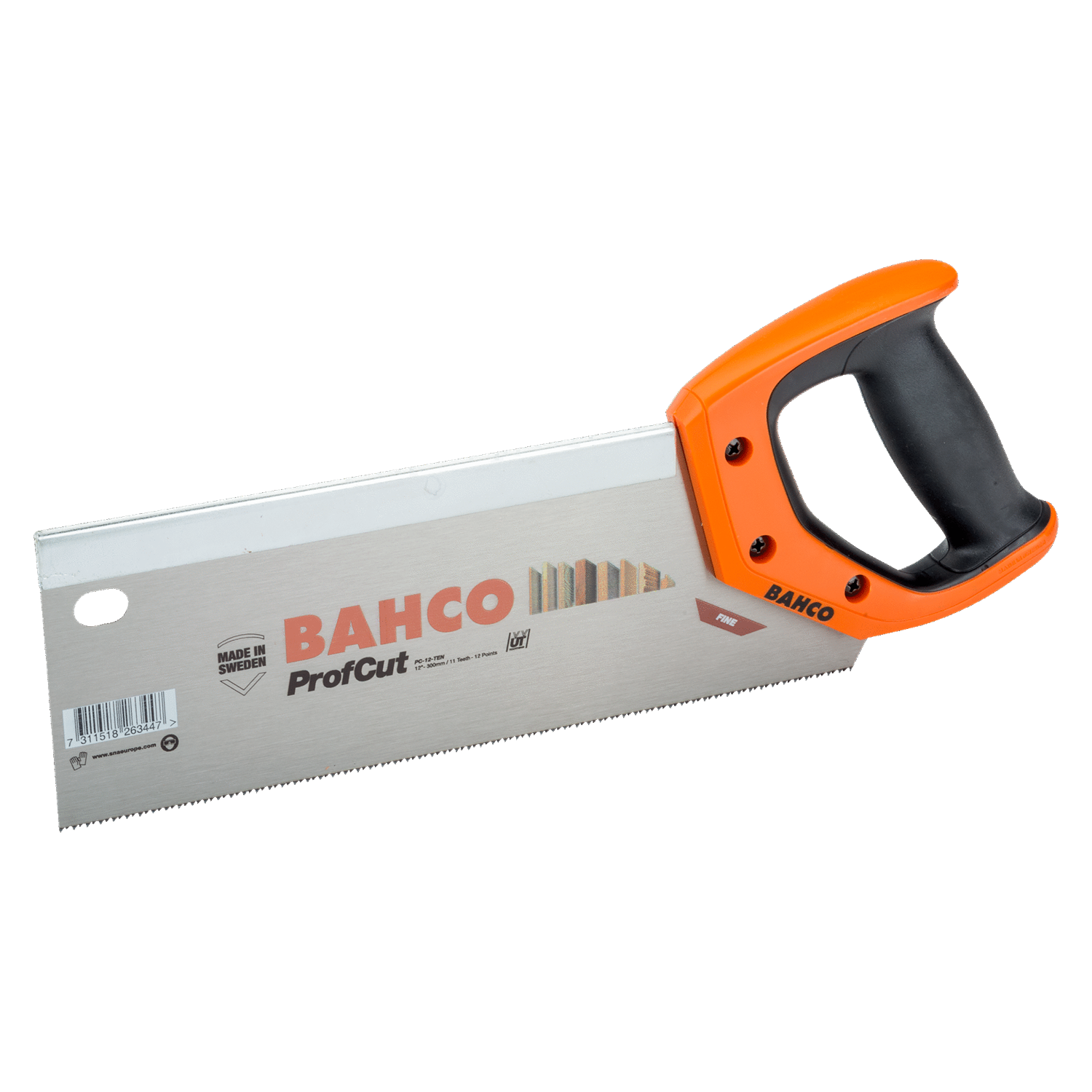 BAHCO PC-TEN ProfCut Tenon Handsaw Medium Thick Materials 11"/12" - Premium Handsaw from BAHCO - Shop now at Yew Aik.