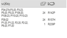 BAHCO R239P/R141P/R142P/R157H Spare Set Centre Bolt/Nut/Washer - Premium Spare Set from BAHCO - Shop now at Yew Aik.