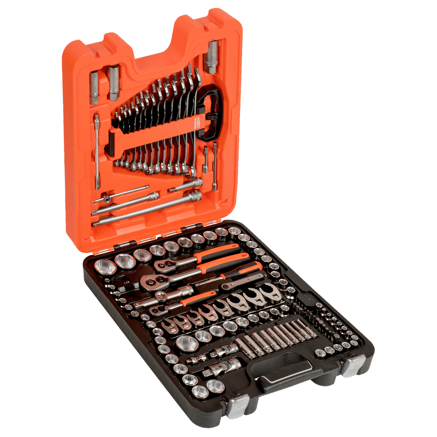 BAHCO S138 1/4” 3/8” & 1/2” Square Drive Socket Set Wrench - Premium Socket Set from BAHCO - Shop now at Yew Aik.