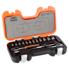 BAHCO S160AF 1/4” Square Drive Socket Set Imperial And Ratchet - Premium Socket Set from BAHCO - Shop now at Yew Aik.