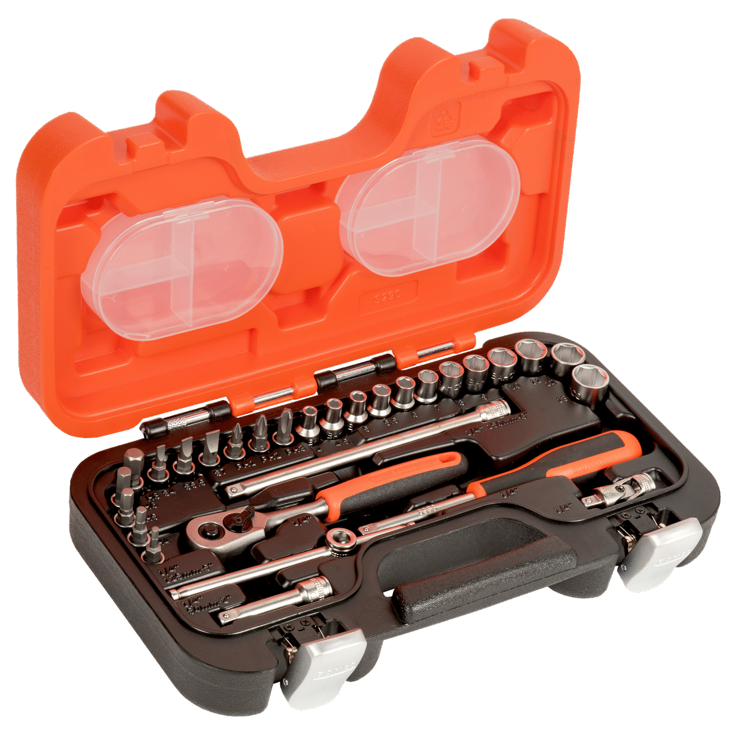 BAHCO S290 1/4” Square Drive Socket Set Metric Hex Ratchet - Premium Socket Set from BAHCO - Shop now at Yew Aik.