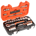 BAHCO S330 1/4” And 3/8 Square Drive Socket Set Metric Hex - Premium Socket Set from BAHCO - Shop now at Yew Aik.