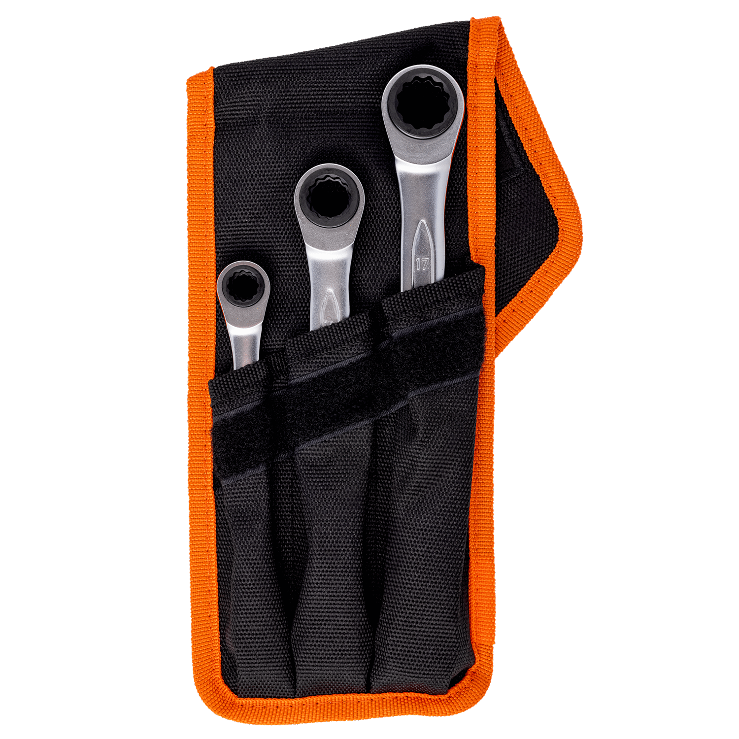 BAHCO S4RM/3T 4-in-1 Ratcheting Ring Wrench Set - 3 Pcs/Pouch - Premium Ratcheting Ring Wrench Set from BAHCO - Shop now at Yew Aik.