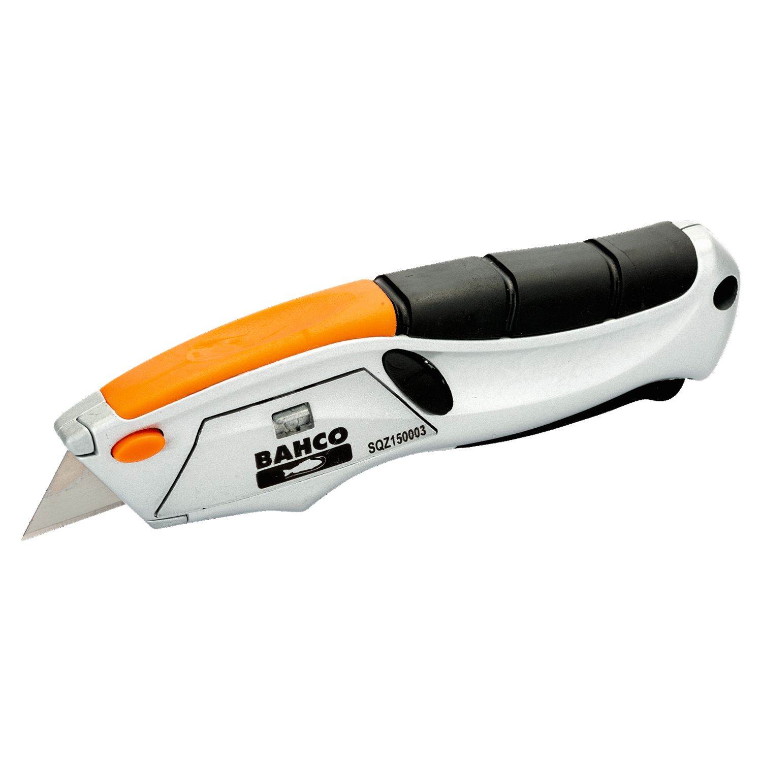 BAHCO SQZ150003 Squeeze Retractable Utility Knives, Rubber Grip - Premium Utility Knives from BAHCO - Shop now at Yew Aik.