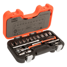 BAHCO SW65 1/4” Square Drive Socket Set Metric Hex Ratchet - Premium Socket Set from BAHCO - Shop now at Yew Aik.
