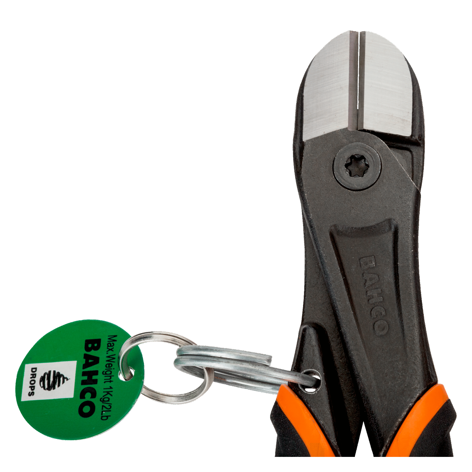 BAHCO TAH21HDG ERGO Heavy Duty Side Cutter Plier with Safety Ring - Premium Side Cutter from BAHCO - Shop now at Yew Aik.