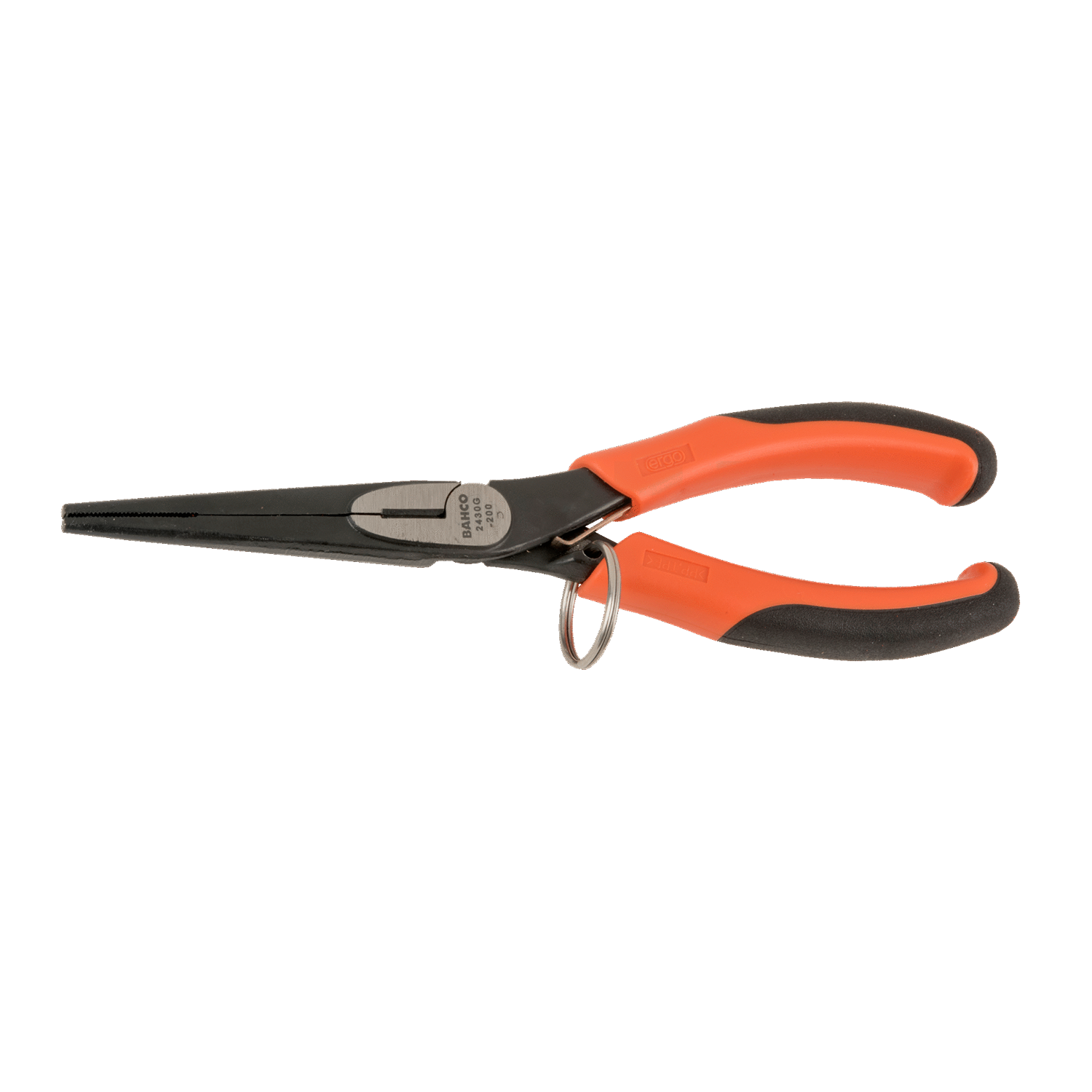 BAHCO TAH2430G ERGO Snipe Nose Plier with Safety Ring - Premium Snipe Nose Plier from BAHCO - Shop now at Yew Aik.