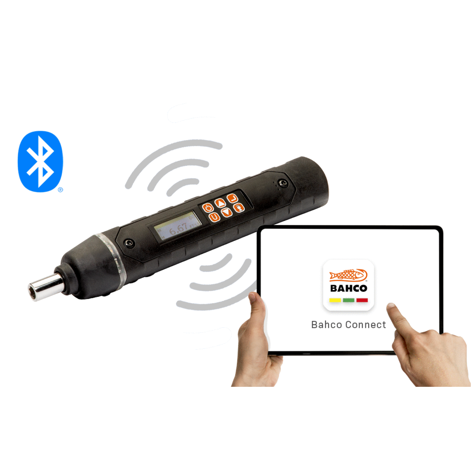 BAHCO TASMB14H Electronic Torque and Angle Bluetooth Screwdriver - Premium Electronic Torque from BAHCO - Shop now at Yew Aik.