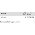 BAHCO TL 582-SA Tweezers with 4 mm 90° Angled Tips (BAHCO Tools) - Premium Tweezers from BAHCO - Shop now at Yew Aik.