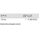 BAHCO TL SM103-SA SMD Tweezers 2 & 3 Lead at 45° Angle - Premium SMD Tweezers from BAHCO - Shop now at Yew Aik.