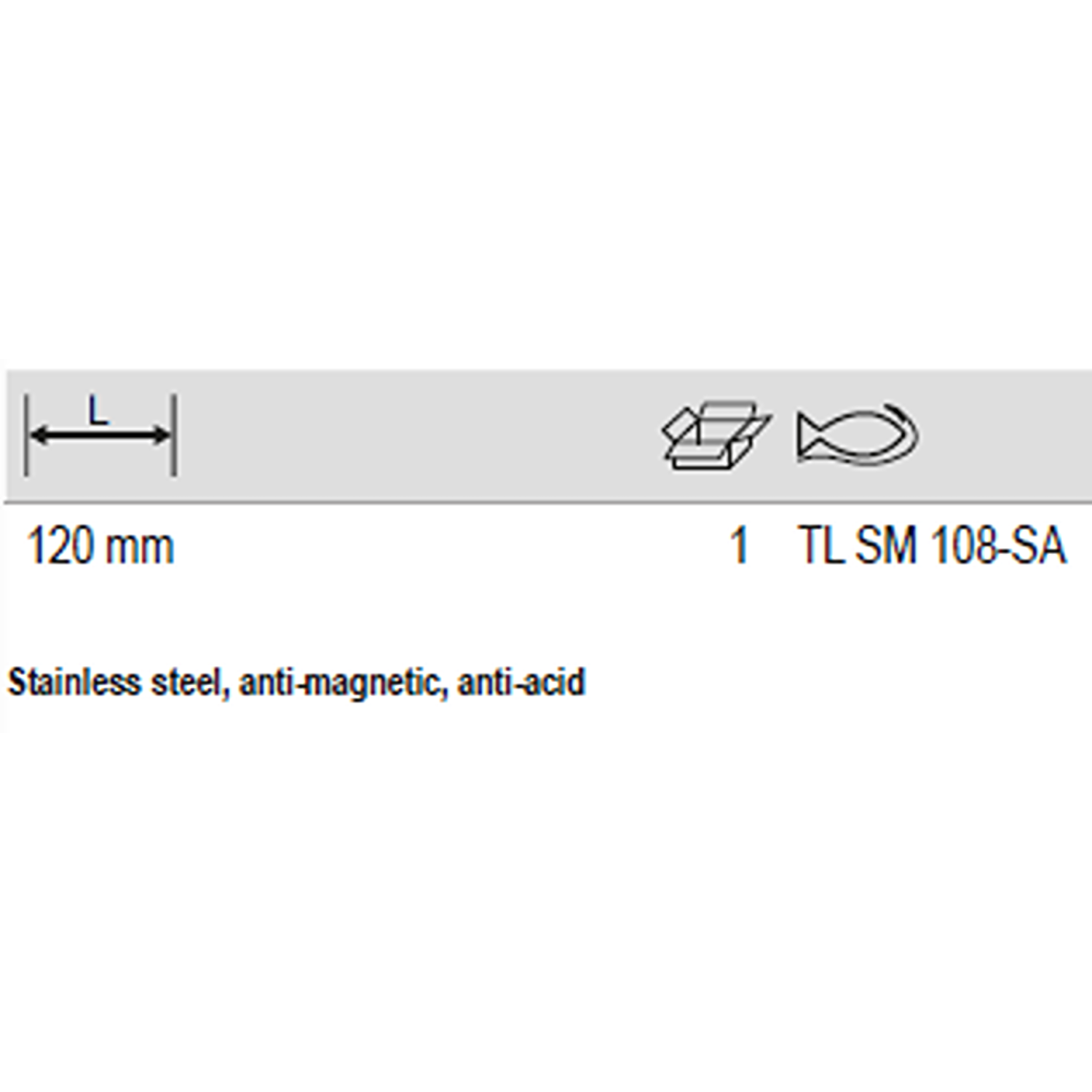 BAHCO TL SM108-SA  SMD Tweezers for Positioning 1 mm Components - Premium SMD Tweezers from BAHCO - Shop now at Yew Aik.
