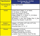 BLUE-POINT 334 Series Tool Storage Set (BLUE-POINT) - Premium Tool Storage Set from BLUE-POINT - Shop now at Yew Aik.