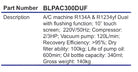 BLUE-POINT BLPAC300DUF A/C Machine R134A & R1234yf Dual with flushing - Yew Aik (S) Pte Ltd