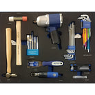 BLUE-POINT BLPF309WT Master Tool Set Foam Cut And Tools 309 Pcs - Yew Aik (S) Pte Ltd