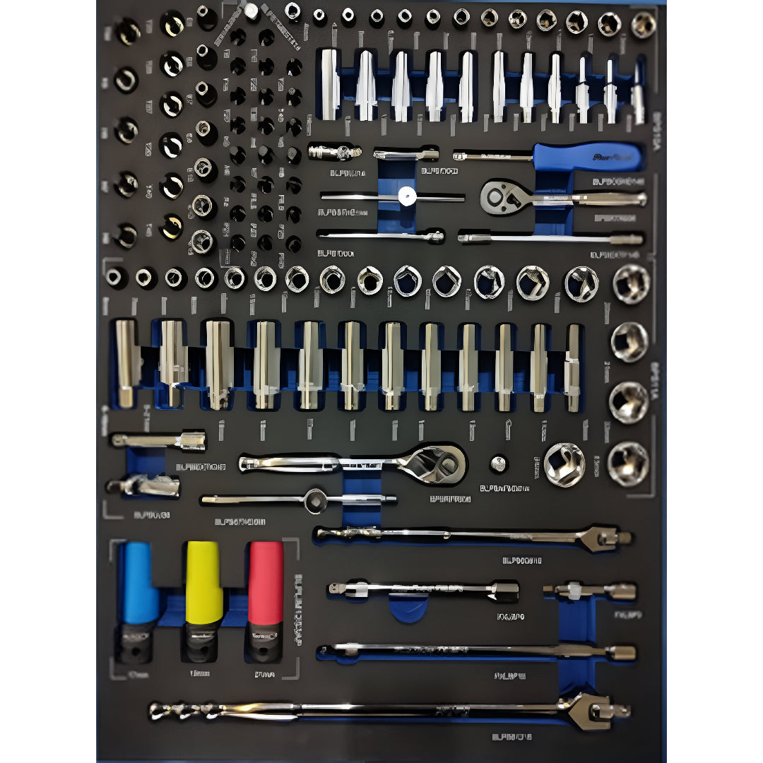 BLUE-POINT BLPF309WT Master Tool Set Foam Cut And Tools 309 Pcs - Yew Aik (S) Pte Ltd