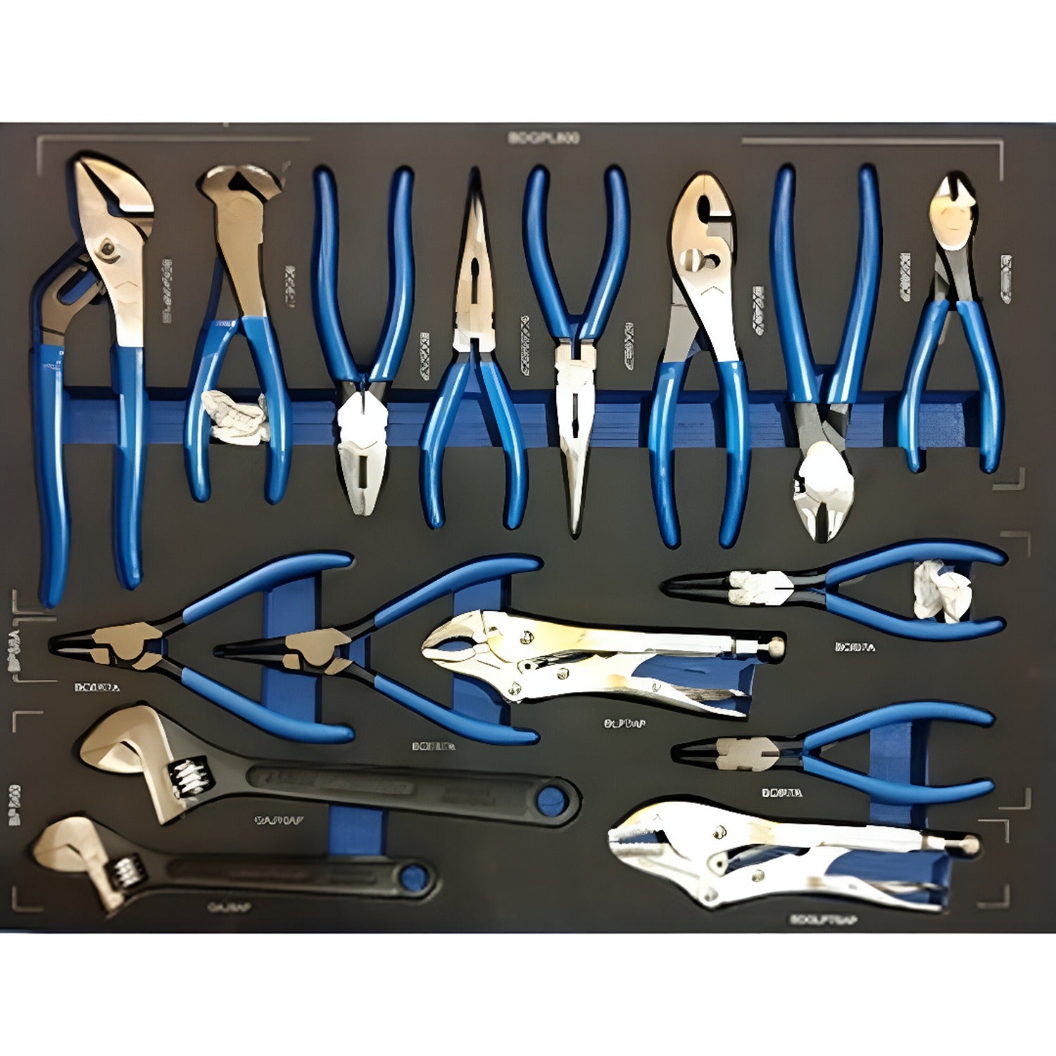 BLUE-POINT BLPF309WT Master Tool Set Foam Cut And Tools 309 Pcs - Yew Aik (S) Pte Ltd