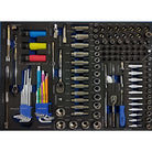 BLUE-POINT BLPF334WT Master Tool Set Foam Cut And Tools 334 Pcs - Yew Aik (S) Pte Ltd