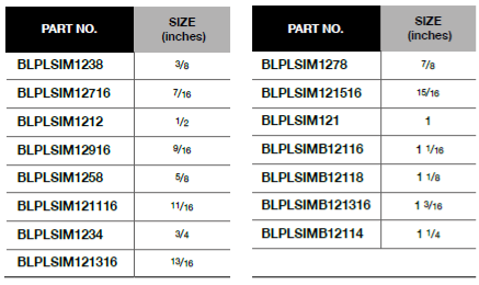 BLUE-POINT BLPLSIM12 1/2" Impact Socket, Deep, Inches, 6-Point - Premium 1/2" Impact Socket from BLUE-POINT - Shop now at Yew Aik.