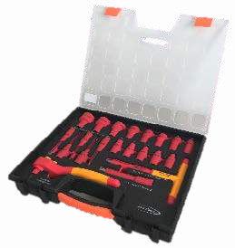 BLUE-POINT BLPVDSS1221 1/2’’ Insulated Socket Set, 21Pcs - Premium Socket Set from BLUE-POINT - Shop now at Yew Aik.
