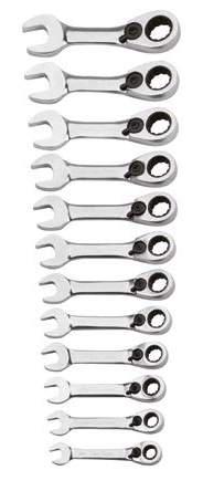 Blue Point Ratcheet BLUE-POINT BOER Ratcheting Wrench Set, Short (BLUE-POINT)
