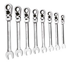 BLUE-POINT BOERF708A Ratcheting Wrench Set, Flex Head, 8pcs - Premium Ratcheting Wrench Set from BLUE-POINT - Shop now at Yew Aik.