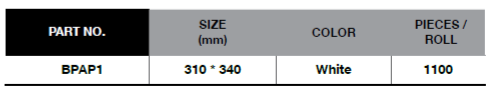 BLUE-POINT BPAP1 Industrial Paper (BLUE-POINT) - Premium Industrial Paper from BLUE-POINT - Shop now at Yew Aik.