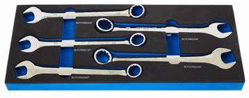 BLUE-POINT BPS19A Large Combination Wrench Set (BLUE-POINT) - Premium Large Combination Wrench Set from BLUE-POINT - Shop now at Yew Aik.