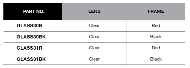 BLUE-POINT GLASS3 Safety Glasses Equipment (BLUE-POINT) - Premium Safety Glasses from BLUE-POINT - Shop now at Yew Aik.